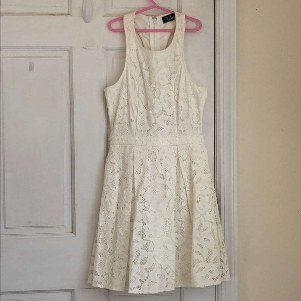White Lulus Dress